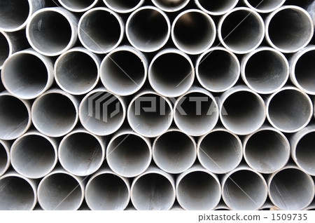 Iron pipe seen from the side Iron pipe seen from the side 1509735