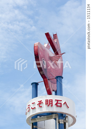 Signboard of Akaishi bream 1511134