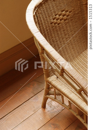 Rattanchair on the window side Rattanchair on the window side 1515313