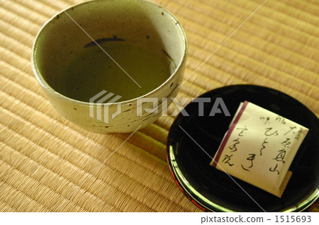 japanese tea, powdered green tea, rice bowl 1515693