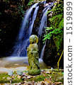 image of buddha in field, ksitigarbha, stone buddha 1519899