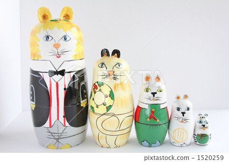 Cat Matryoshka 1 Cat Matryoshka 1 1520259