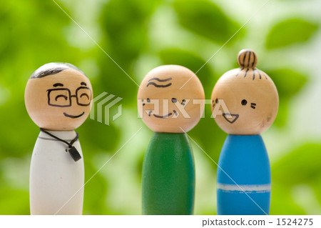 老年夫婦 醫生 醫師 1524275