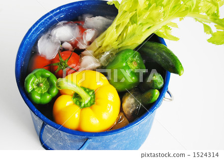 summer vegetables, pan, pot 1524314