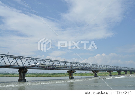N700 (Fuji River iron bridge) 1524854