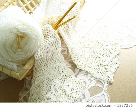 Lace gloves [Lace knitting image] [Natural taste] (sideways) 1527255