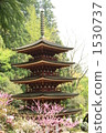 Murō-ji temple, five-storied pagoda, nara prefecture 1530737