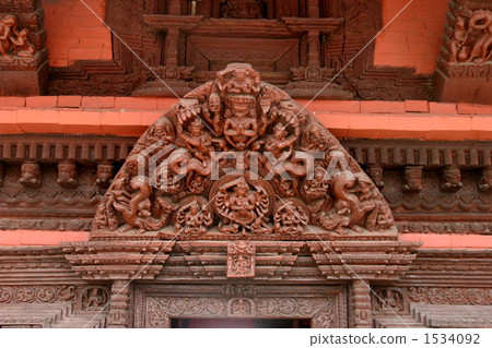 尼泊爾的木雕 1534092