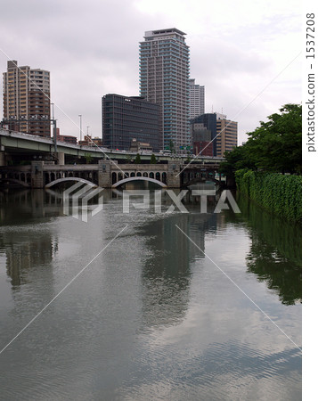 Hanshin Express No. 1 Ring road and Dojima River Hanshin Express No. 1 Ring road and Dojima River 1537208