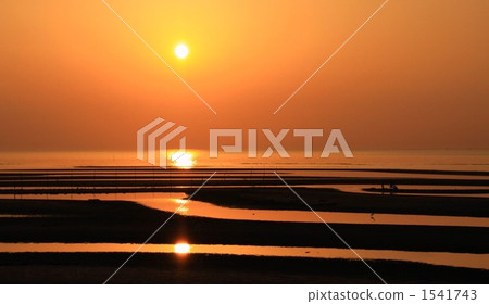 日落 夕陽 晚霞 1541743