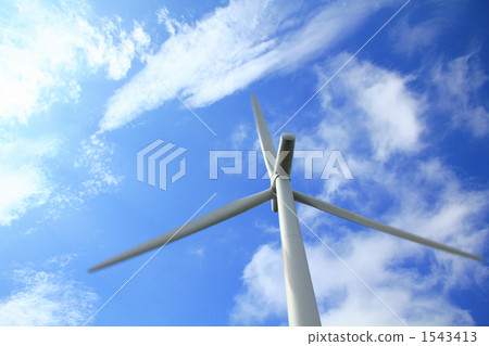 Wind power generator and cloud 2 Wind power generator and cloud 2 1543413