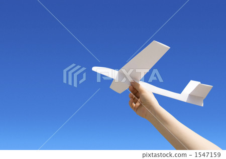 紙飛機 藍天 去除 1547159
