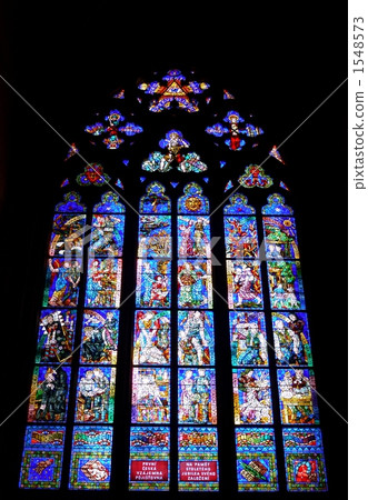 stained-glass, czech, czechia 1548573