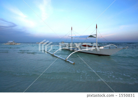 Pastel color bunker boat Pastel color bunker boat 1550831
