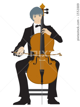A formal men's cellist 1552889