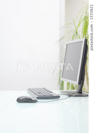 lcd monitor, mouse, pc 1555621