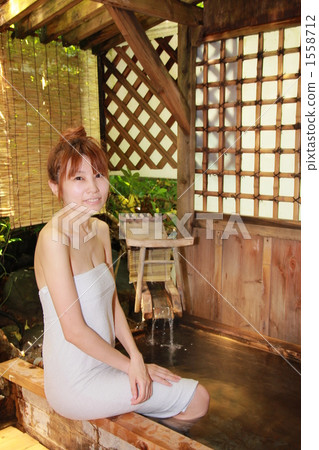 在Shibu Onsen Kameya Ryokan Onsen 1558712