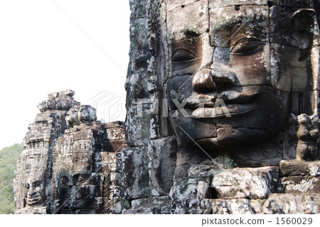 angkor, bayon, february 1560029
