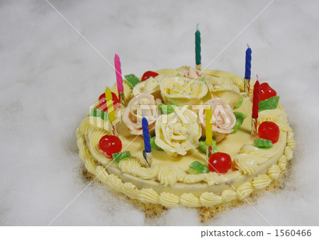 黃油奶油生日蛋糕 1560466