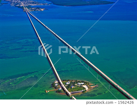 Seven Mile Bridge to Key West Aerial photograph 1562426