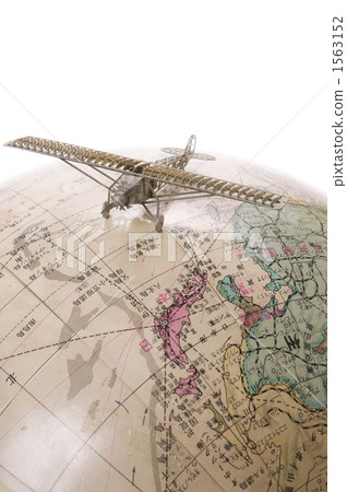 飛機模型 地球儀 球體 1563152