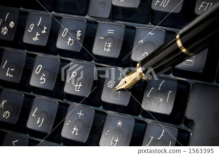 fountain pen, keyboard, keyboards 1563395