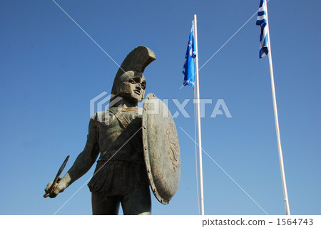Statue of Leonidas, King of Spies 1564743
