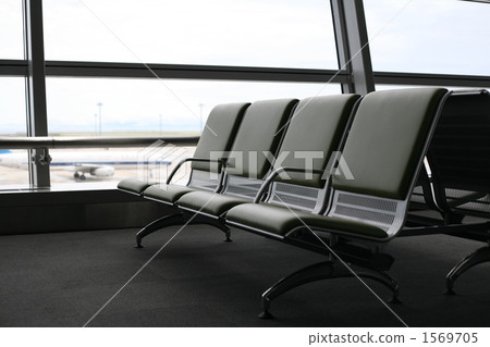 機場大廳等待出發 1569705