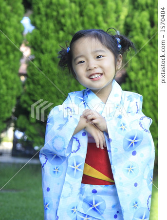 草地 草坪 和服 1570404