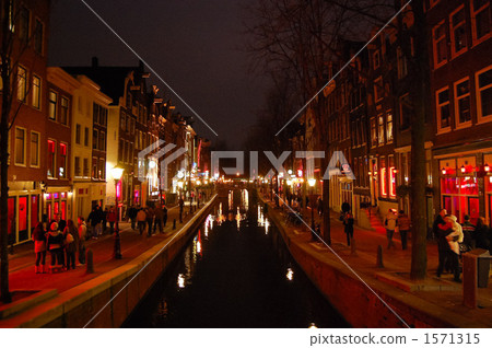 荷蘭阿姆斯特丹觀賞窗區 1571315