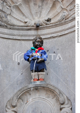 Brussels Belgium Manneken Piss 1571337