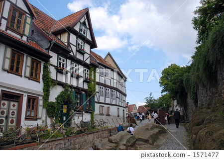奎德林堡的街道 奎德林堡的街道 1571477
