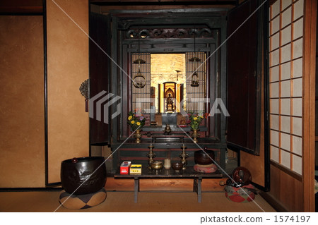Old Buddhist altar 1574197