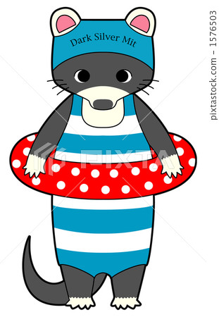 鼬 人物 泳衣 1576503