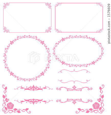 Beauty frame - Stock Illustration [1576609] - PIXTA
