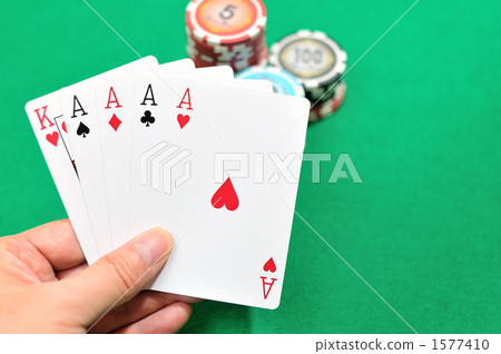 A game with a poker card game. A game with a poker card game. 1577410