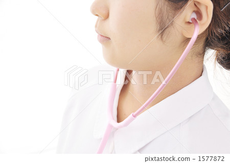 nurse, registered nurse, stethoscope 1577872