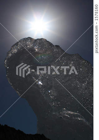 Iceberg and sun 1578160