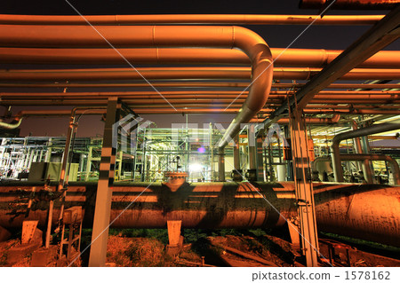 pipeline, pipelines, night scape 1578162