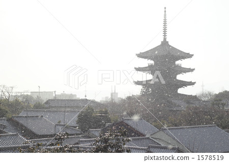Kyoto snow scene 1578519