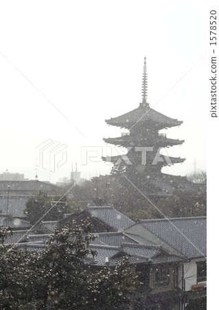 Kyoto snow scene 1578520