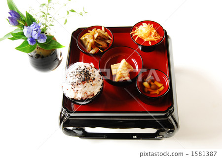 festivity tray, japanese food, japanese cuisine 1581387