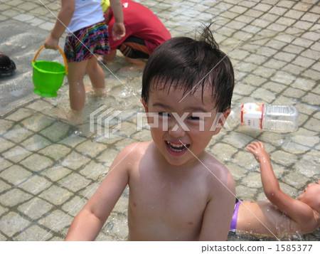 Playing in the water 1585377