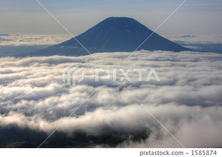 羊蹄山雲層之上 1585874