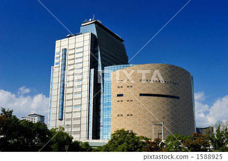 從難波宮大阪NHK方向的風景 1588925