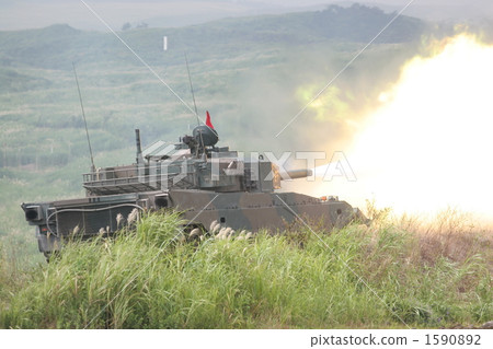 90 type tank 120 mil gun firing moment 1590892