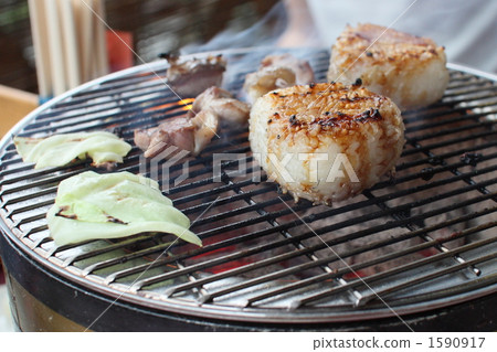 烤飯糰 雅基飯糰 炒飯球 1590917