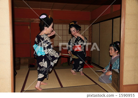 藝妓 玩偶 塑像 1590955