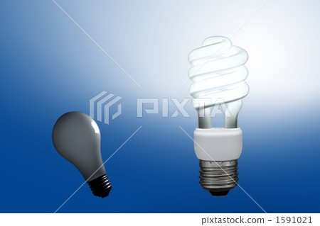 螺旋熒光燈和白熾燈 1591021