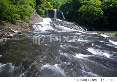 Waterfall of Kyushu Longmen Falls 1592849